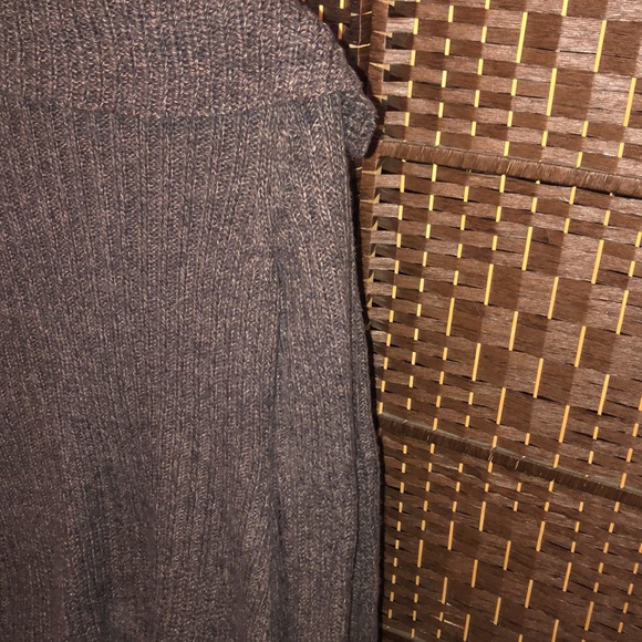 Long knit 2-button brown marble cardigan size medium - Picture 10 of 14